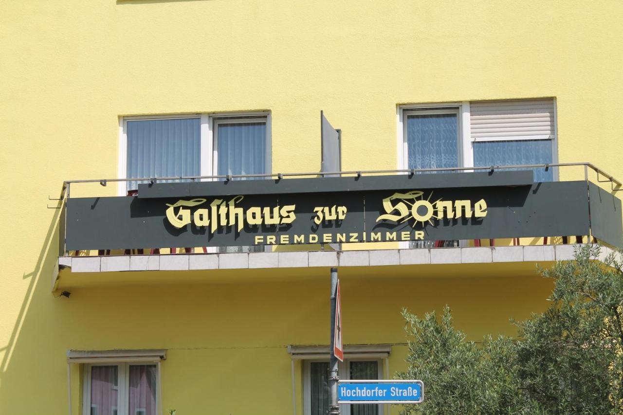 Gasthaus Zur Sonne Freiburg im Breisgau Buitenkant foto