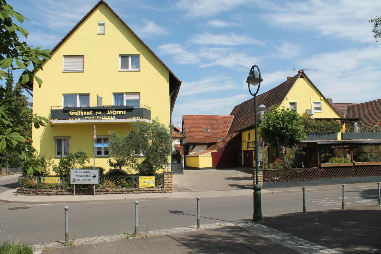 Gasthaus Zur Sonne Freiburg im Breisgau Buitenkant foto